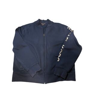 Michael Kors Navy Zip-up Jacket
